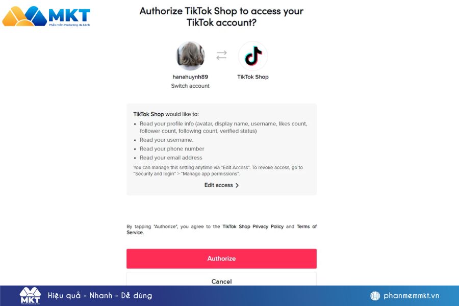 Cách đăng ký bán hàng trên TikTok Shop