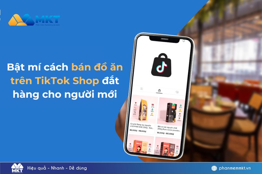 Bán đồ ăn trên tiktok shop