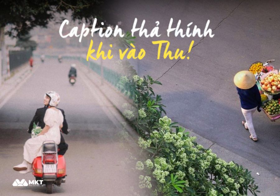 Caption thả thính mùa thu