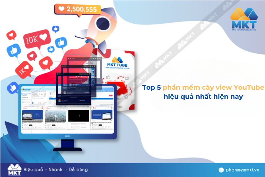phần mềm cày view YouTube Top 5 phần mềm cày view YouTube an toàn và hiệu quả nhất hiện nay