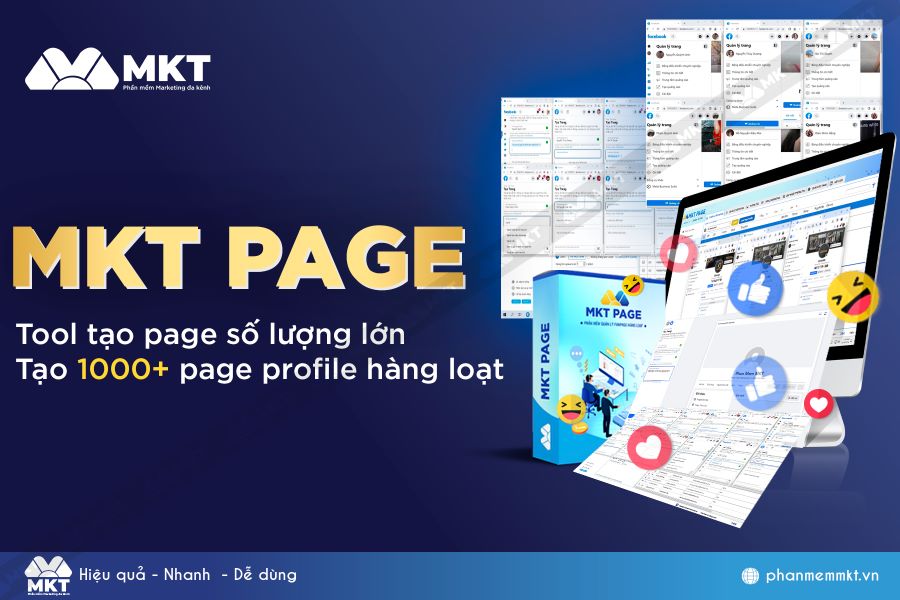 Tạo Fanpage tự động